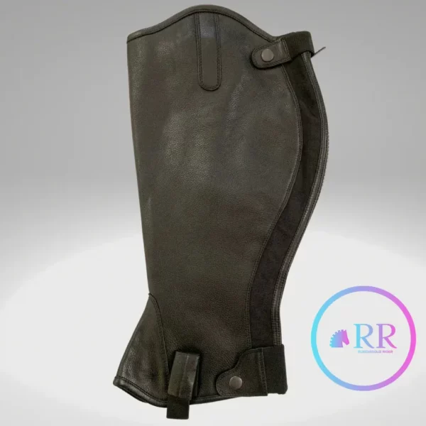 Rubenesque Rider Leather Half Chaps