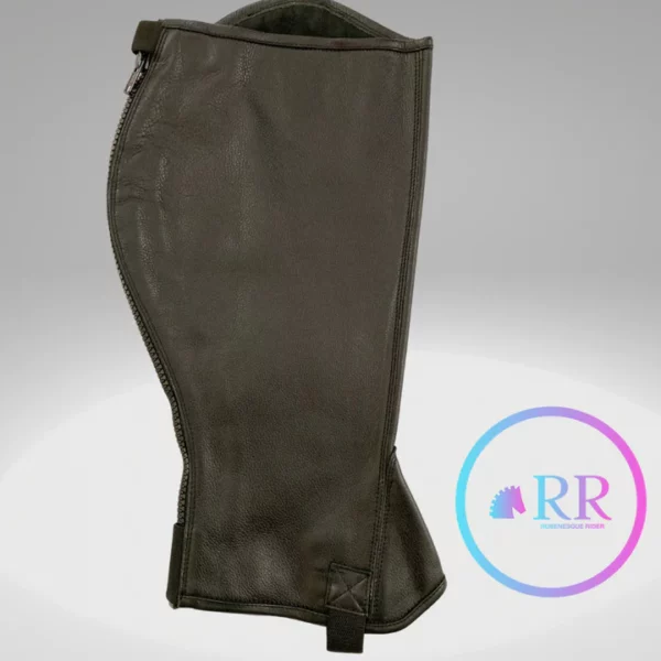 Rubenesque Rider Leather Half Chaps - Image 2